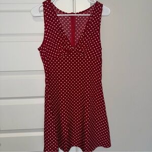 Never Worn Red Polka Dot Dress Size Small